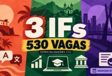 IFBA, IFMG e IFSP somam 530 vagas em especializações gratuitas EAD