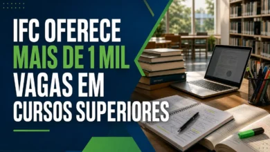 IFC OFERECE MAIS DE 1 MIL VAGAS EM CURSOS SUPERIORES