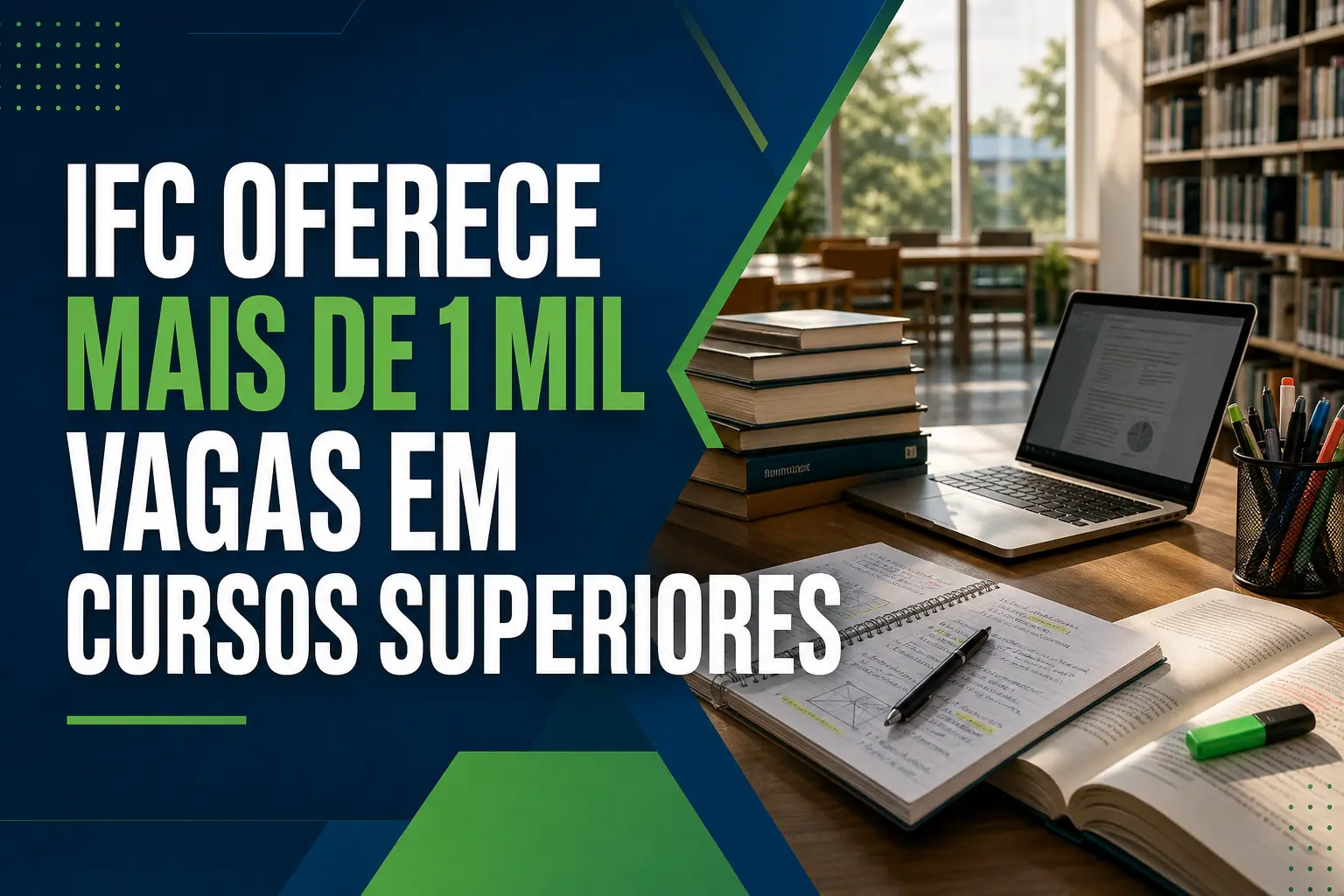 IFC OFERECE MAIS DE 1 MIL VAGAS EM CURSOS SUPERIORES