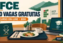 IFCE abre 40 vagas em curso gratuito EaD de atendimento em serviços de alimentação para estudantes; inscrições ocorrem até 2 de outubro. Confira.