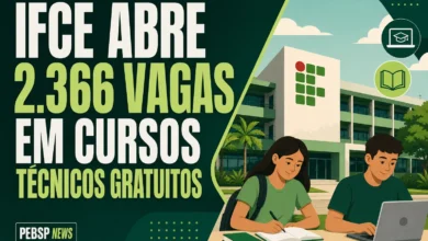 IFCE abre 2.366 vagas em cursos técnicos gratuitos