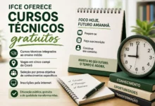 IFCE oferece cursos técnicos gratuitos