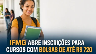 IFMG ABRE INSCRIÇÕES PARA CURSOS COM BOLSAS DE ATÉ R$ 720