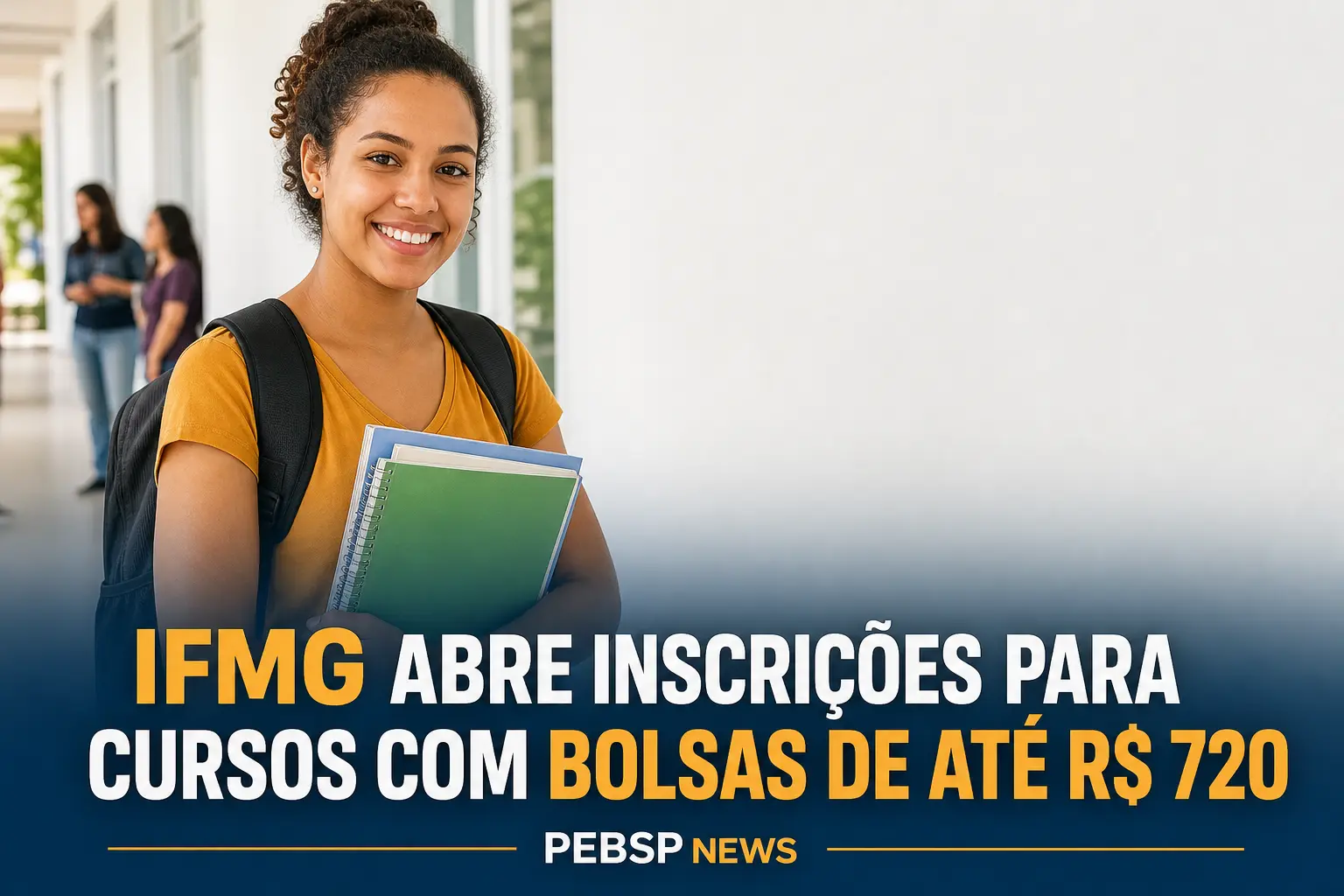 IFMG ABRE INSCRIÇÕES PARA CURSOS COM BOLSAS DE ATÉ R$ 720