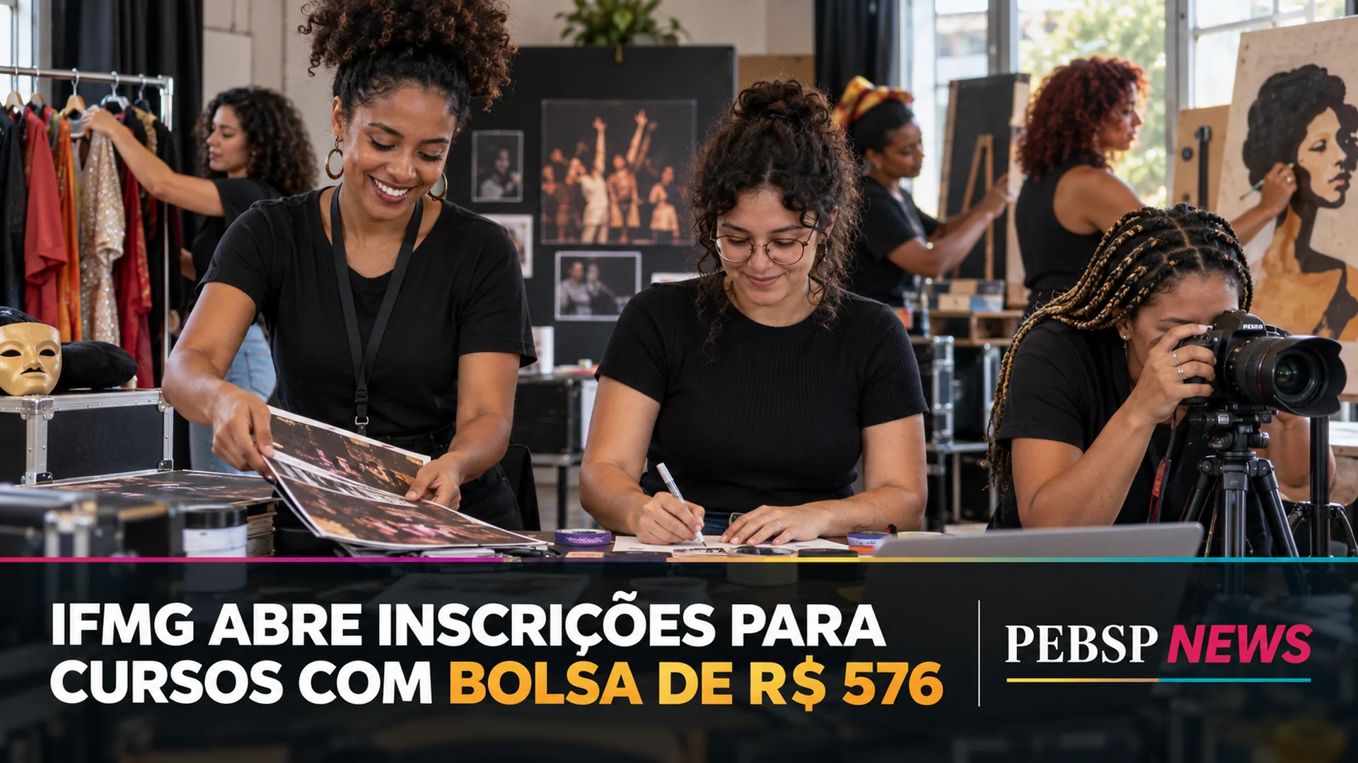 IFMG seleciona candidatas para cursos de extensão gratuitos de até 192 horas, com bolsa mensal no Programa Mulheres Mil. Veja os editais!