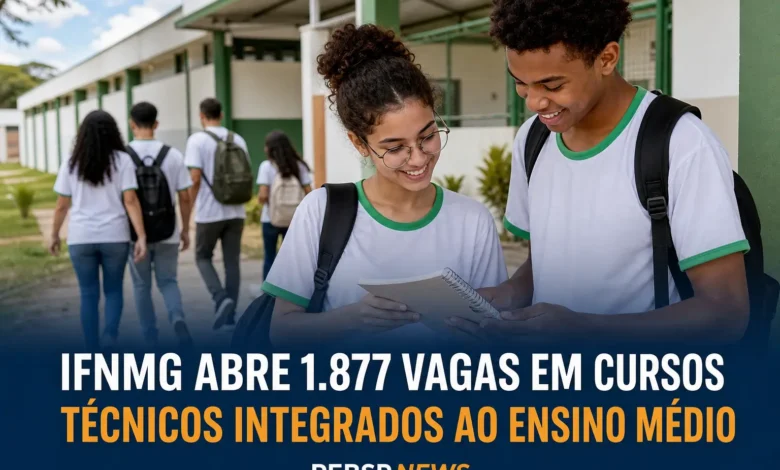 IFNMG ABRE 1.877 VAGAS EM CURSOS TÉCNICOS INTEGRADOS AO ENSINO MÉDIO