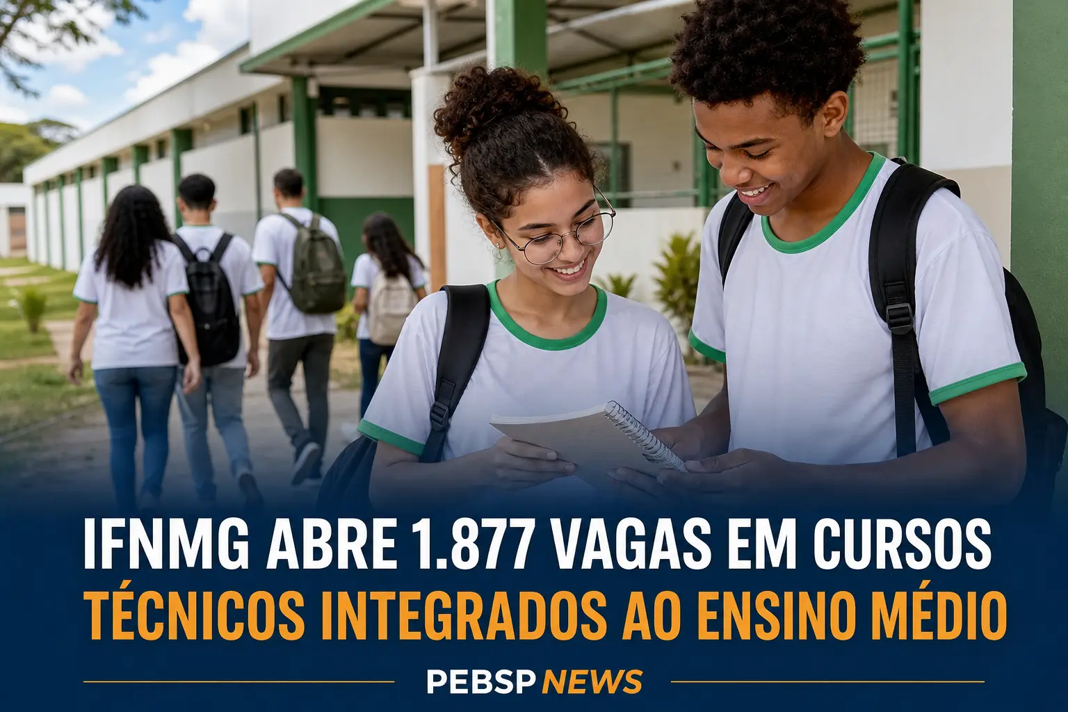 IFNMG ABRE 1.877 VAGAS EM CURSOS TÉCNICOS INTEGRADOS AO ENSINO MÉDIO