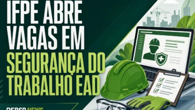 IFPE ABRE VAGAS EM SEGURANÇA DO TRABALHO EAD