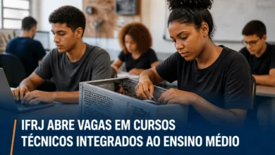 IFRJ ABRE VAGAS EM CURSOS TÉCNICOS INTEGRADOS AO ENSINO MÉDIO