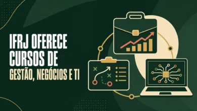 IFRJ oferece 90 vagas em três especializações de Gestão, Negócios e Tecnologia para 2027. Inscrições até 11 de setembro. Confira os três cursos.