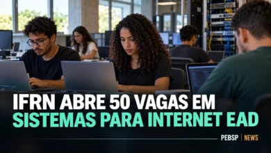 Sem vestibular: seleção do IFRN para graduação em Sistemas para Internet EaD usa notas do Enem de 2021 a 2025. Inscrições abertas até 29/10.