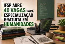 IFSP ABRE 40 VAGAS PARA ESPECIALIZAÇÃO GRATUITA EM HUMANIDADES