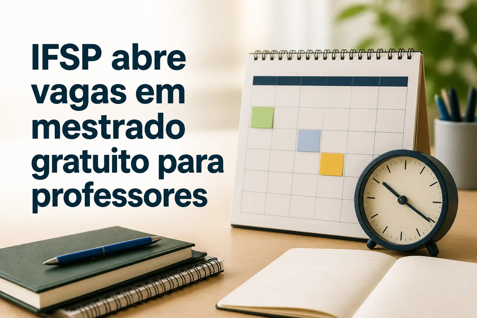 IFSP abre vagas em mestrado gratuito para professores