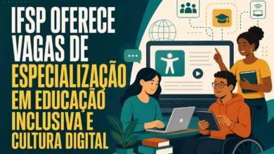 IFSP OFERECE VAGAS DE ESPECIALIZAÇÃO EM EDUCAÇÃO INCLUSIVA E CULTURA DIGITAL