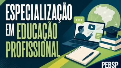 ESPECIALIZAÇÃO EM EDUCAÇÃO PROFISSIONAL