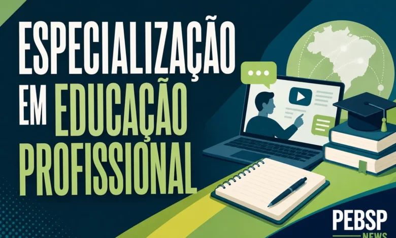 ESPECIALIZAÇÃO EM EDUCAÇÃO PROFISSIONAL