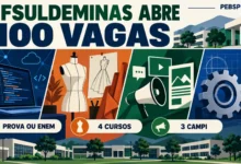Vestibular IFSULDEMINAS abre inscrições para 100 vagas nos cursos de graduação gratuitos em tecnologia. Confira o edital e o cronograma aqui!