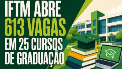 IFTM ABRE 613 VAGAS EM 25 CURSOS DE GRADUAÇÃO