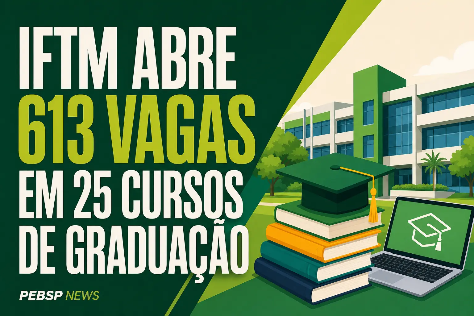 IFTM ABRE 613 VAGAS EM 25 CURSOS DE GRADUAÇÃO