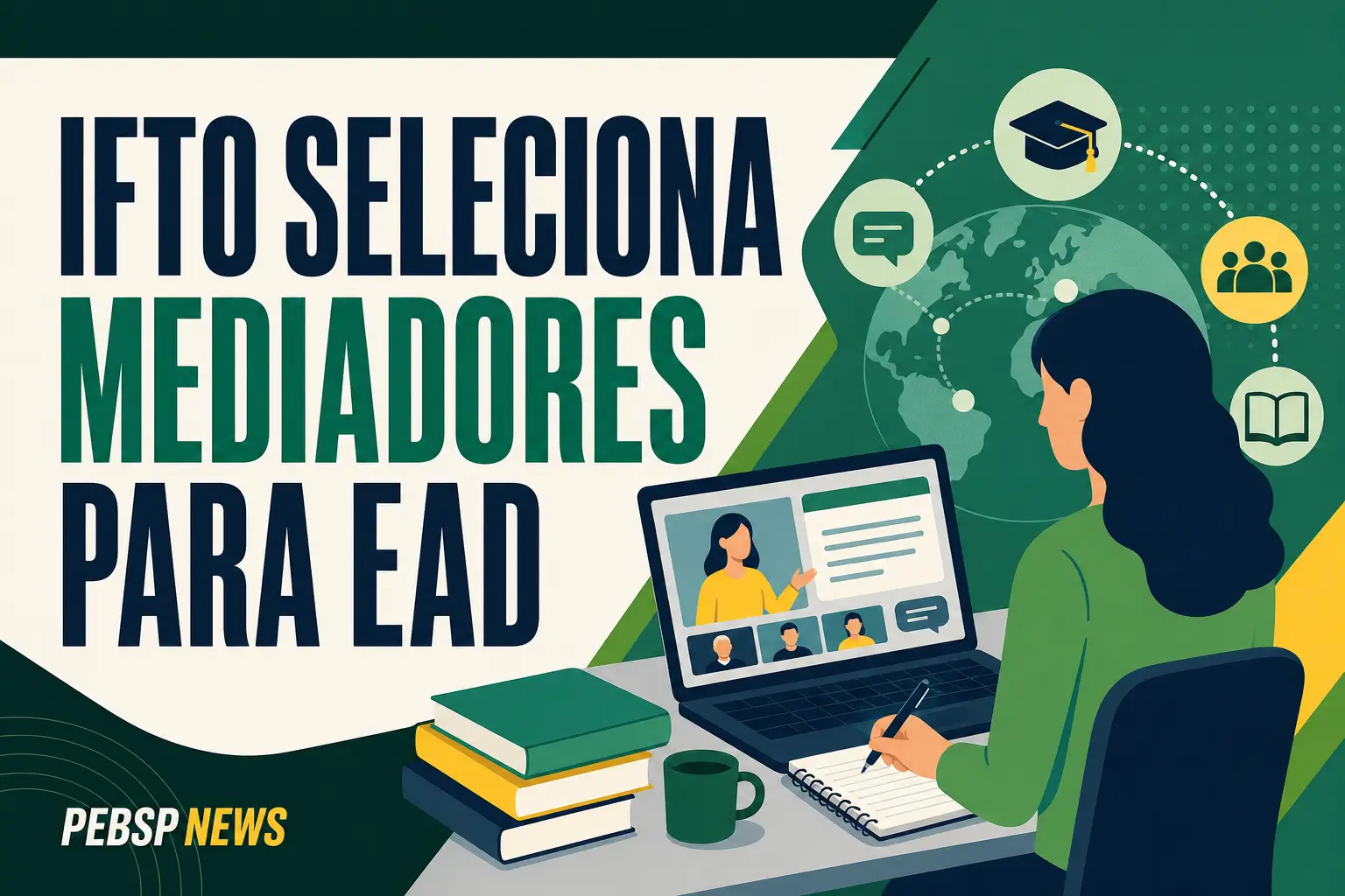 IFTO SELECIONA MEDIADORES PARA EAD