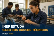 INEP ESTUDA SAEB DOS CURSOS TÉCNICOS