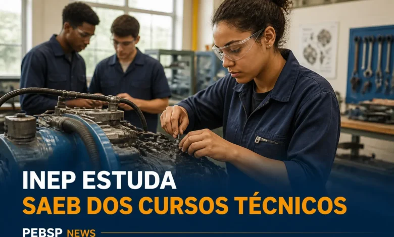 INEP ESTUDA SAEB DOS CURSOS TÉCNICOS