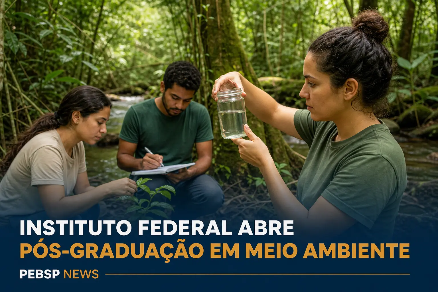 INSTITUTO FEDERAL ABRE PÓS-GRADUAÇÃO EM MEIO AMBIENTE