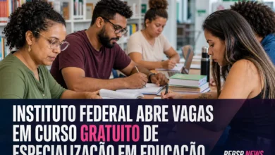 INSTITUTO FEDERAL ABRE VAGAS EM CURSO GRATUITO DE ESPECIALIZAÇÃO EM EDUCAÇÃO