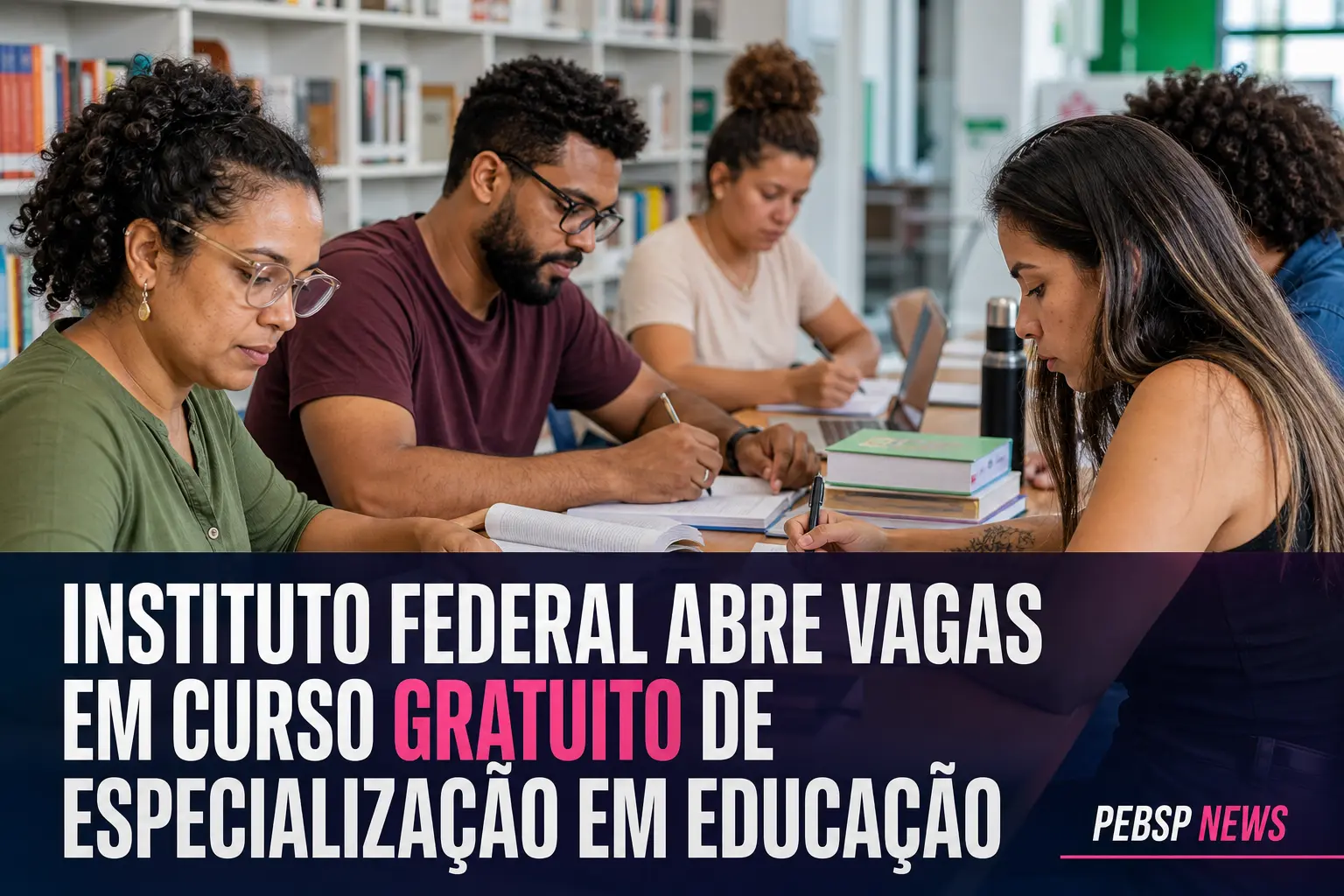 INSTITUTO FEDERAL ABRE VAGAS EM CURSO GRATUITO DE ESPECIALIZAÇÃO EM EDUCAÇÃO