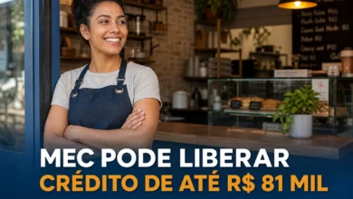 MEC PODE LIBERAR CRÉDITO DE ATÉ R$ 81 MIL