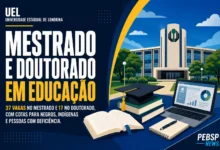 MESTRADO E DOUTORADO EM EDUCAÇÃO