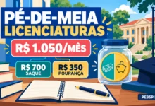 Pé-de-Meia oferece R$ 1.050/mês para licenciandos presenciais com Enem ≥ 650. Automático para elegíveis; até 12 mil bolsas. Prazo 19/dez; confira se você se encaixa.