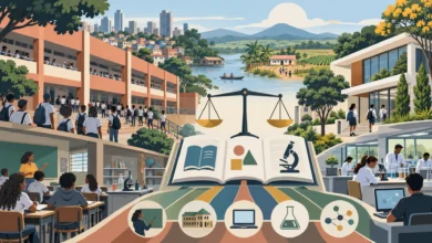 72,4% dos estudantes brasileiros em escolas estaduais, Brasil 58 pontos abaixo da OCDE em Leitura. Desigualdade educacional pública vs privada no PISA 2025