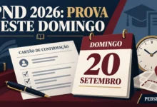 PND 2026 será aplicada em 20 de setembro. Veja como consultar o local de prova, o que levar e como a nota poderá ser usada pelas redes.
