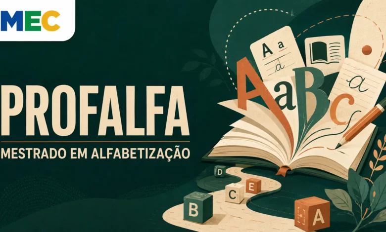 ProfAlfa 2027 oferece 75 vagas de mestrado para professores alfabetizadores da rede pública. Veja universidades, requisitos, prova e inscrições.
