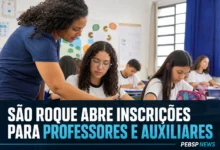 SÃO ROQUE ABRE INSCRIÇÕES PARA PROFESSORES E AUXILIARES