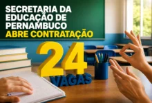 SECRETARIA DA EDUCAÇÃO DE PERNAMBUCO ABRE CONTRATAÇÃO