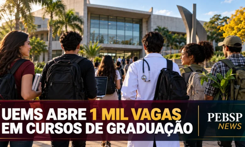 Procurando uma graduação gratuita? UEMS abre inscrições para o Vestibular 2027 com 1.043 vagas em diversas áreas. Veja o edital e participe!