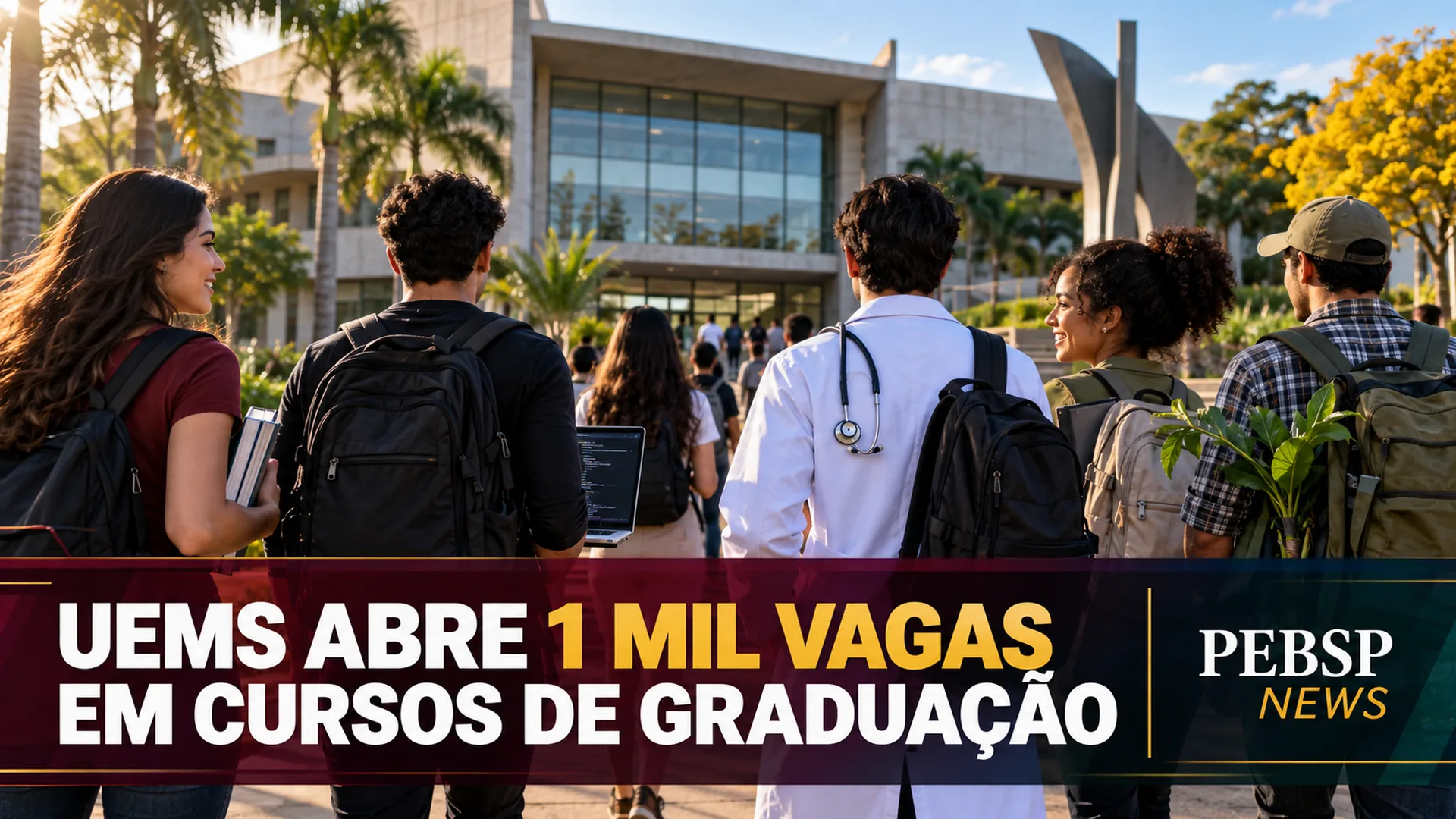 Procurando uma graduação gratuita? UEMS abre inscrições para o Vestibular 2027 com 1.043 vagas em diversas áreas. Veja o edital e participe!