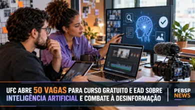 UFC está com inscrições abertas para o curso gratuito de extensão em Inteligência Artificial e Conteúdo Real no formato EaD. Inscreva-se!