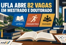 Oportunidade de Pós-Graduação gratuita: Confira as vagas, linhas de pesquisa e cronograma de seleção do mestrado e doutorado da UFLA em 2027.
