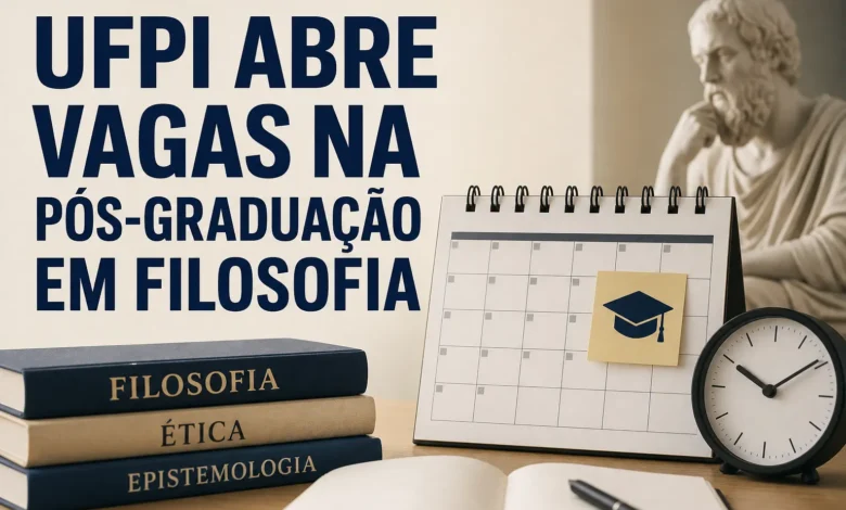 UFPI ABRE VAGAS NA PÓS-GRADUAÇÃO EM FILOSOFIA