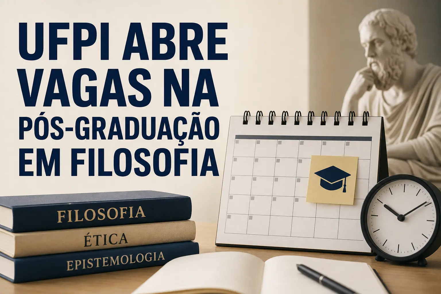 UFPI ABRE VAGAS NA PÓS-GRADUAÇÃO EM FILOSOFIA