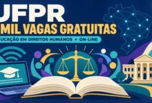 UFPR oferece 3 mil vagas gratuitas em curso on-line de Direitos Humanos para profissionais da Educação Básica; inscrições até 26 de setembro de 2026.