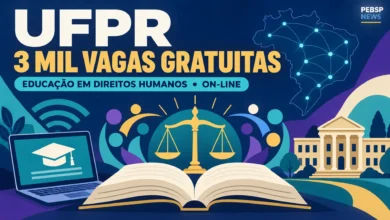 UFPR oferece 3 mil vagas gratuitas em curso on-line de Direitos Humanos para profissionais da Educação Básica; inscrições até 26 de setembro de 2026.