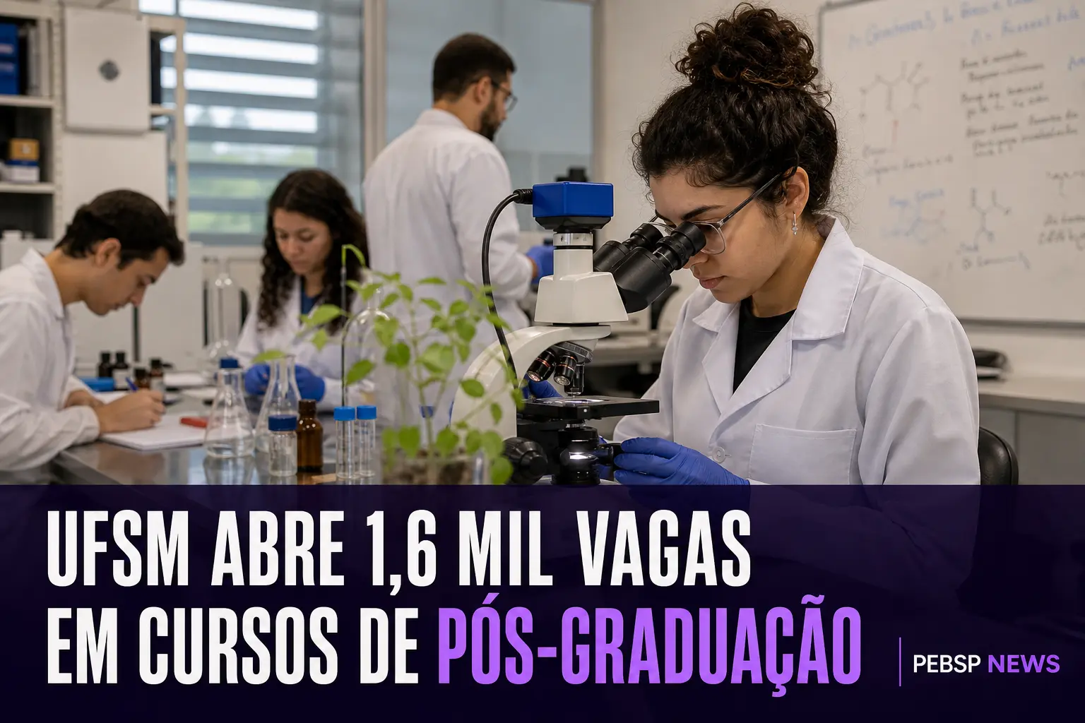 UFSM ABRE 1,6 MIL VAGAS EM CURSOS DE PÓS-GRADUAÇÃO