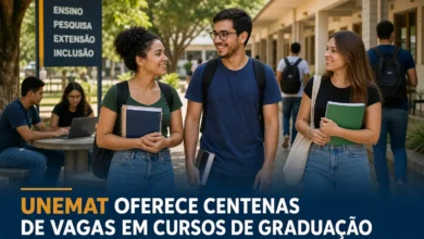 UNEMAT OFERECE CENTENAS DE VAGAS EM CURSOS DE GRADUAÇÃO