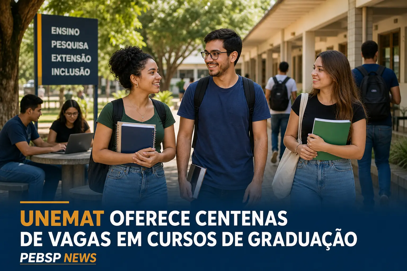 UNEMAT OFERECE CENTENAS DE VAGAS EM CURSOS DE GRADUAÇÃO