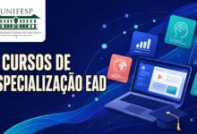 Unifesp oferece 1.200 vagas em seis especializações gratuitas EAD. Inscrições até 20 de setembro de 2026; confira cursos, requisitos e como participar.