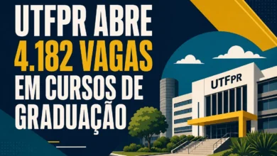 UTFPR ABRE 4.182 VAGAS EM CURSOS DE GRADUAÇÃO